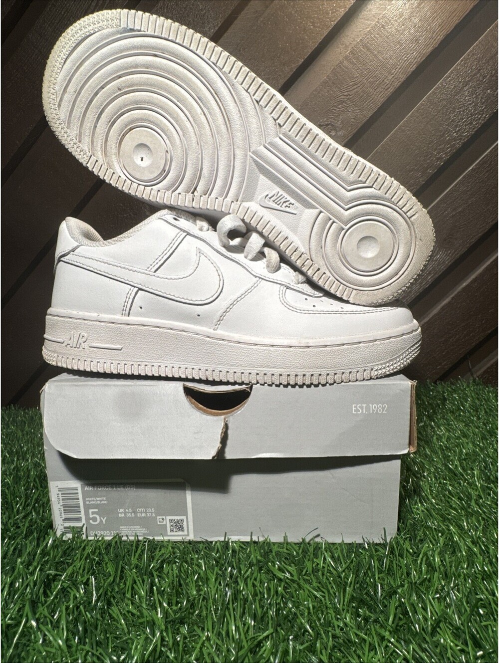 Air Force 1 LE GS Size 5y 6.5W White DH2920-111